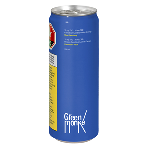 Green Monké - Blue Raspberry - Hybrid - 350ml